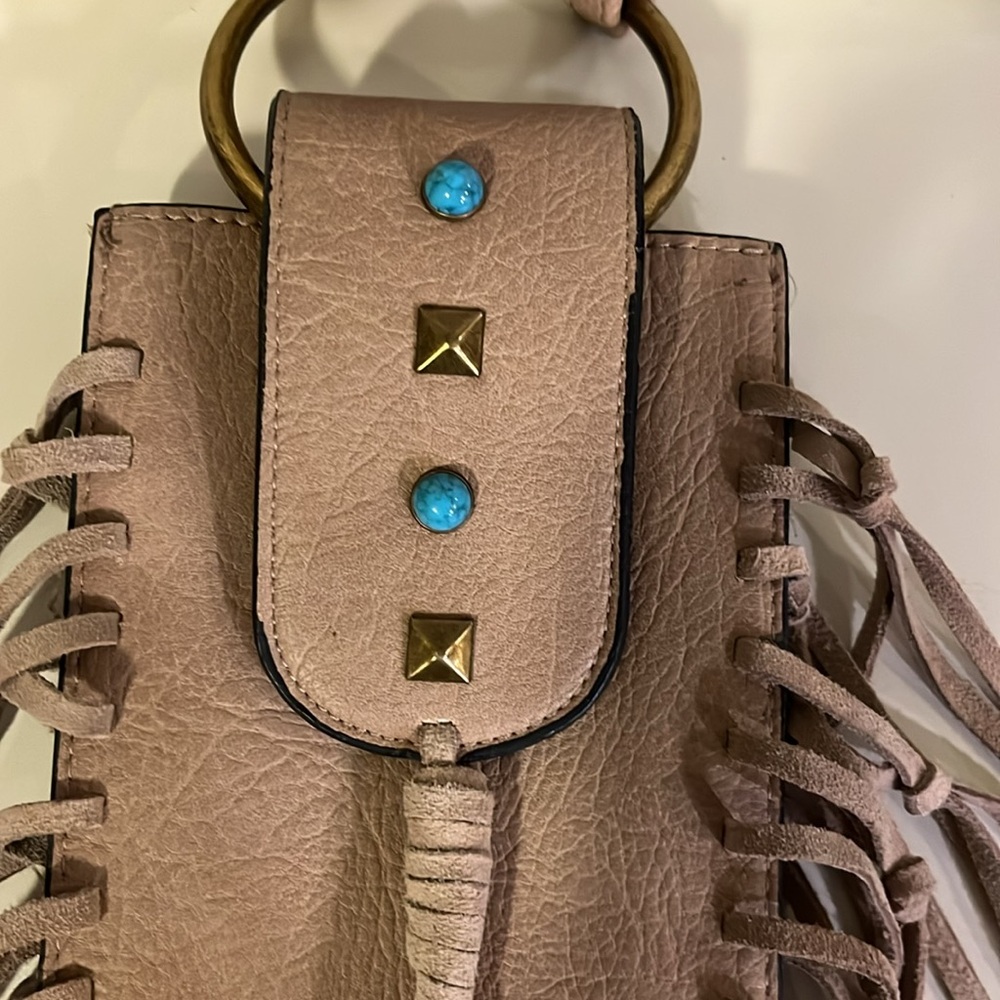 Mudd fringe Crossbody mini bag - Picture 5 of 11